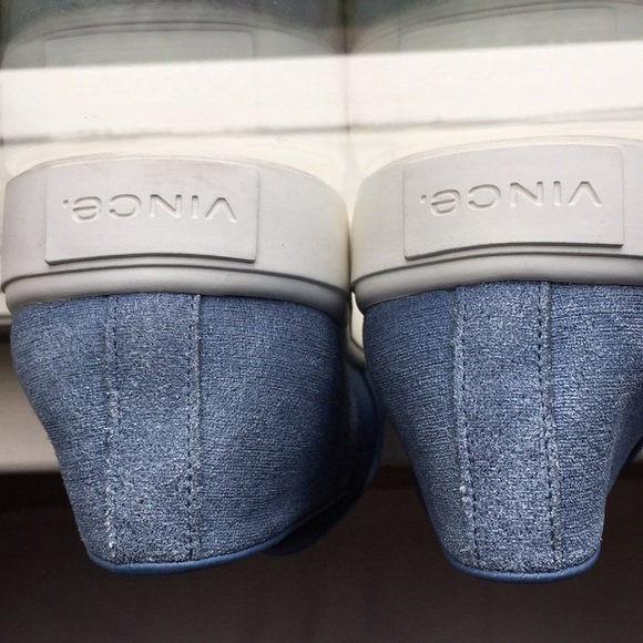 Vince Blair-12 Embossed Suede Slip-On Sneakers - Picture 6 of 8